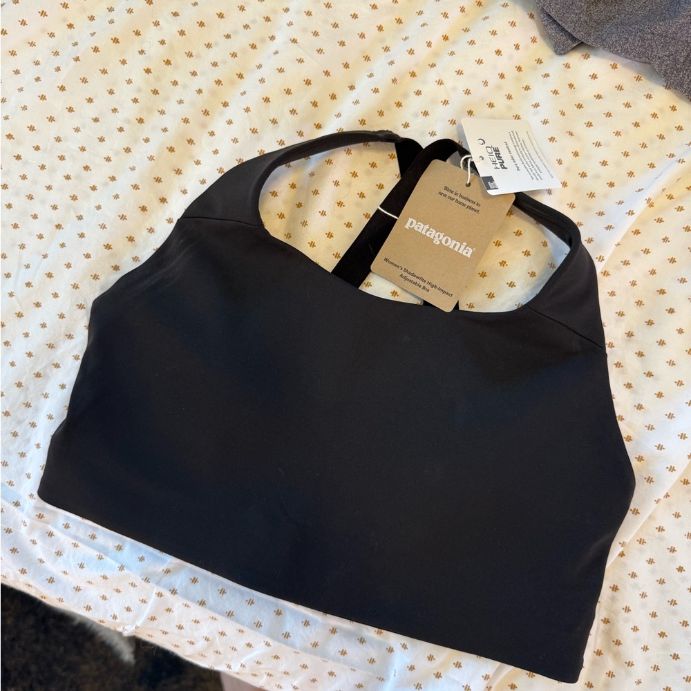 Patagonia Sleek Black Sports Top